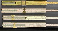 European and American Slide Rule Scales