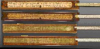 European and American Slide Rule Scales