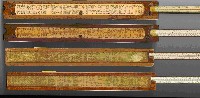 European and American Slide Rule Scales